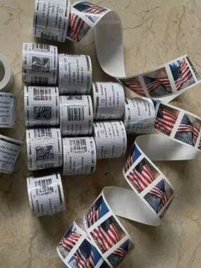 10 Rolls of 1000 2024 USPS Forever Stamps Postage - 1000 Total